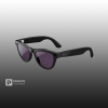 Ray-Ban Skyler (Gen 2) Глянцевый Чёрный с Прозрачно-Аметистовыми линзами